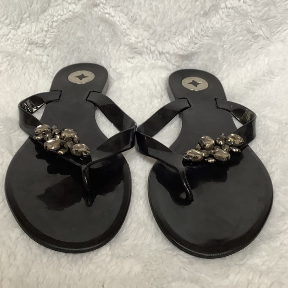 BCBG Generation Black Sandals 7.5 EU 38 - Picture 3 of 7